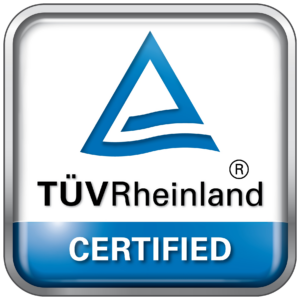 TÜV Rheinland Certified